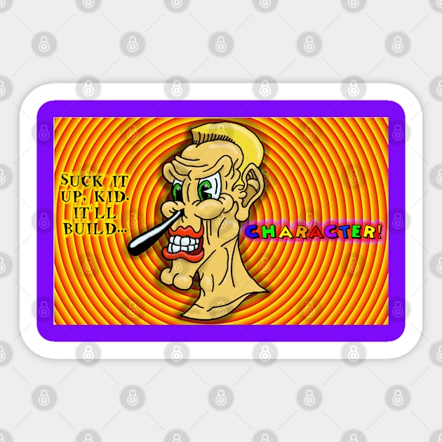 Character, with Dialog Sticker by Zippy's House of Mystery